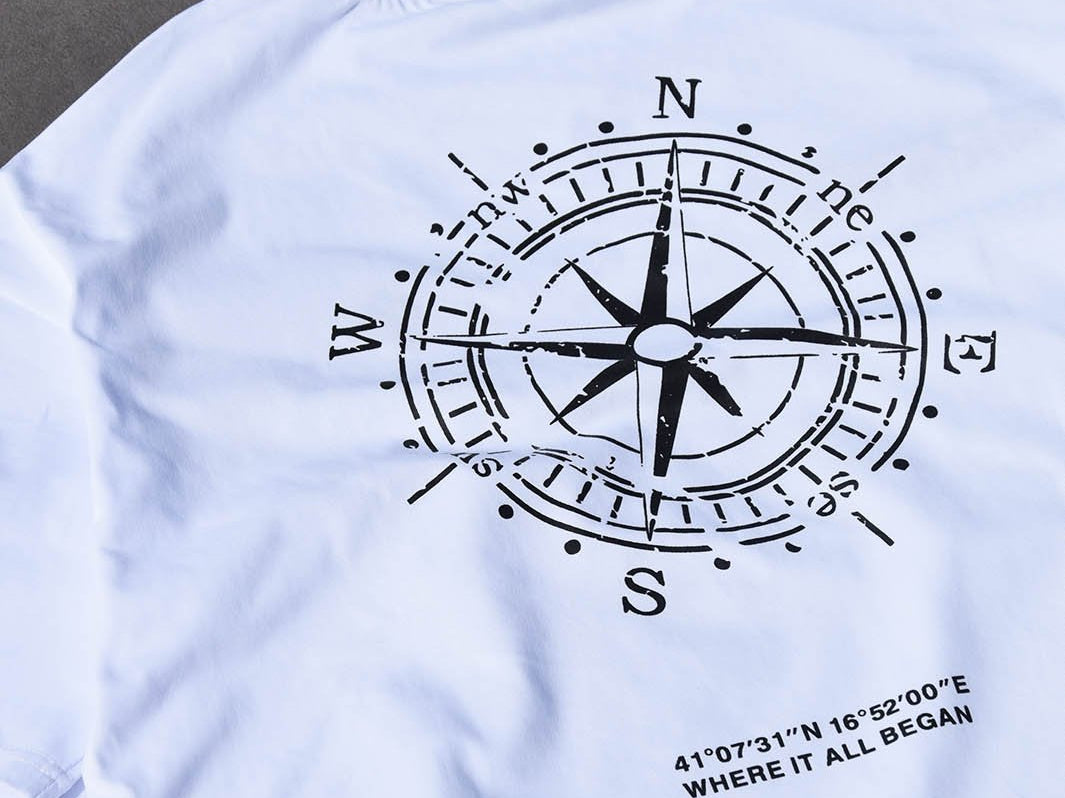 Bari Compass T-Shirt Black | Pantalón