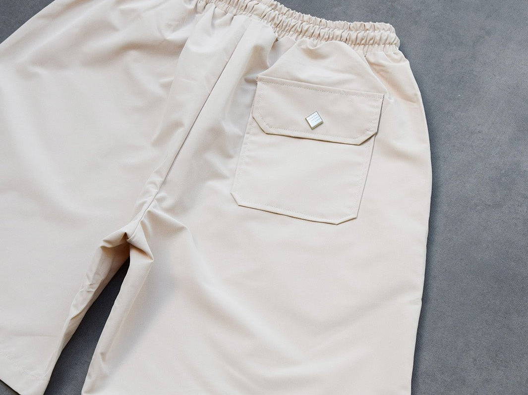 Revival Authentic Swim Shorts Cream | Pantalón