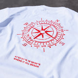 Bari Compass T-shirt Red | Pantalón Brand