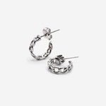 Chain Earrings Silver | Pantalón Brand