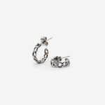 Chain Earrings Silver | Pantalón Brand