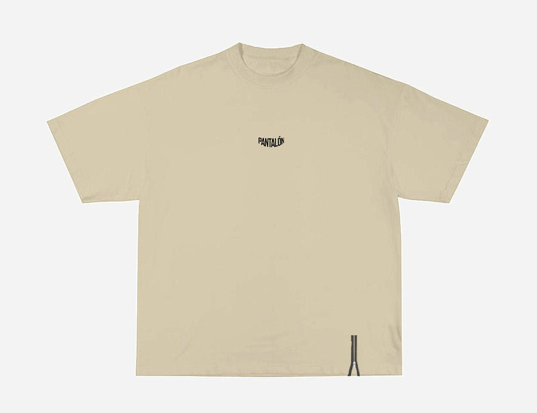 Essential Zip T-shirt Sand | Pantalón Brand